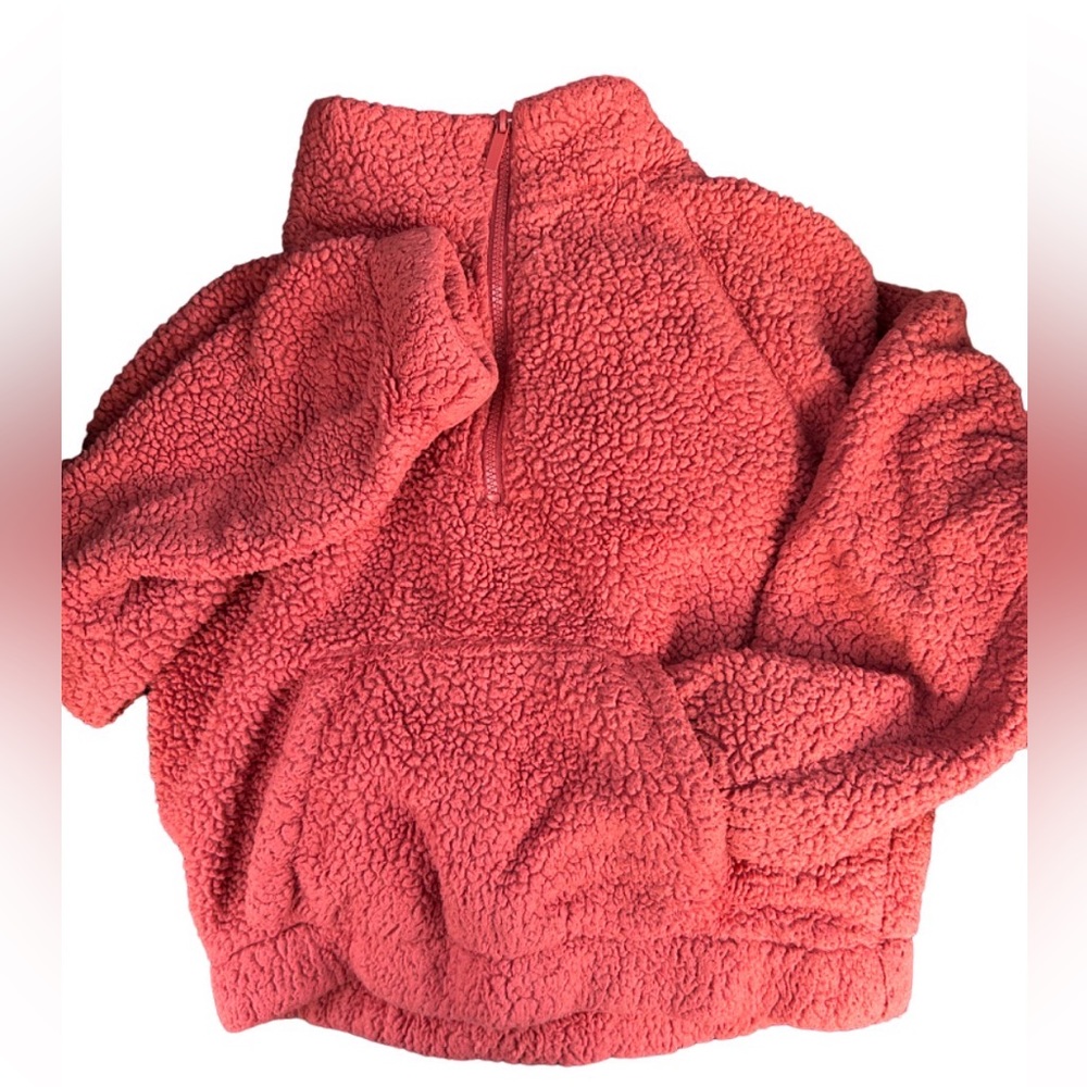 Aeropostale Sherpa Quarter Zip